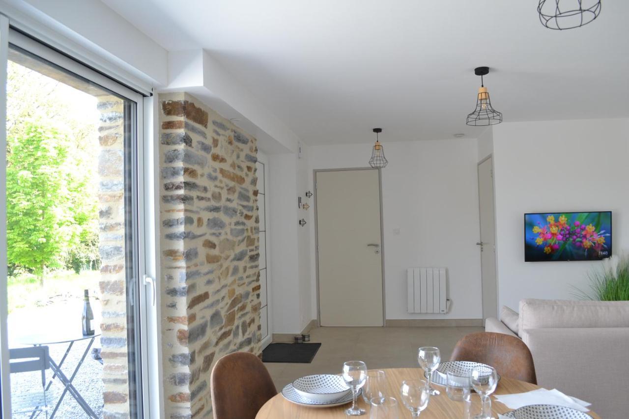 Appart Hotel La Gacilly-Centre Ville-Spa-Parking Exterior foto