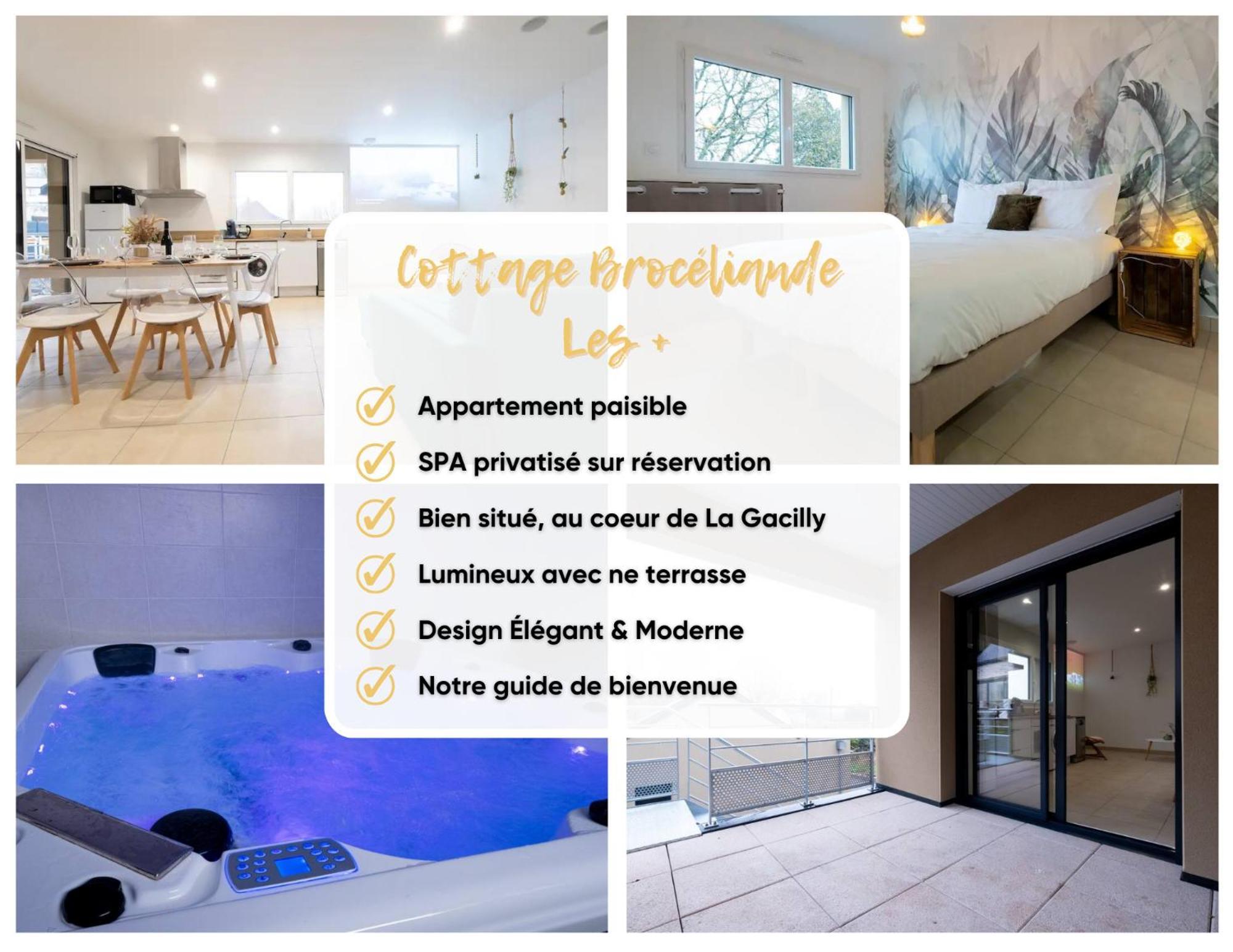 Appart Hotel La Gacilly-Centre Ville-Spa-Parking Exterior foto